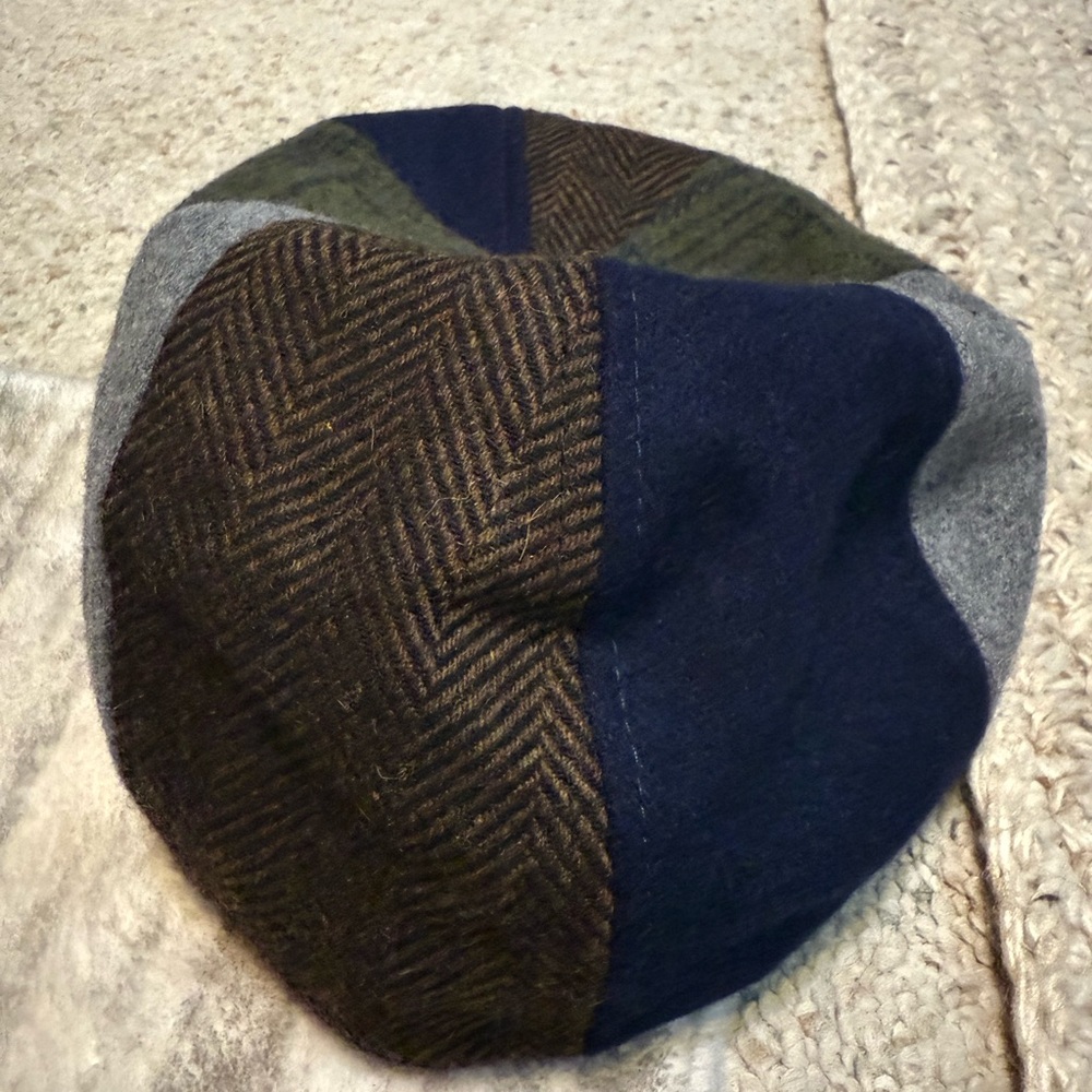 Multicolor Patchwork Men's Hat